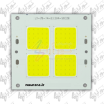 چیپ LED 50 وات پروژکتوری درایور خور با نور سفید مهتابی، مناسب برای استفاده در پروژکتورها و سیستم‌های روشنایی صنعتی – نورآرا