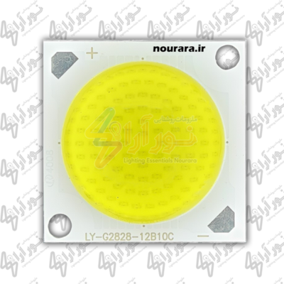 چیپ LED COB 50 وات صنعتی با لنز مخصوص و جریان 1500mA
