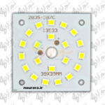 چیپ LED 20 وات درایور خور سفید مهتابی، مناسب برای لامپ‌های LED و نورپردازی با ابعاد 39x39 میلی‌متر