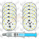 پک 10 عددی چیپ ال‌ای‌دی 9 وات 220 ولت برند MS