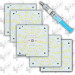 پک 5 عددی چیپ ال‌ای‌دی 30 وات درایورخور سفید مهتابی