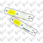 چیپ هدلایت H3 تک کنتاکت 15 وات سفید مهتابی مناسب برای خودروهای دارای پایه H3