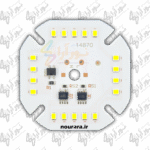 چیپ ال ای دی 20 وات 220 ولت برق مستقیم لامپی سفید مهتابی بدون خازن برند MS