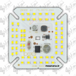 چیپ ال ای دی 60 وات 220 ولت برق مستقیم لامپی سفید مهتابی برند DOB